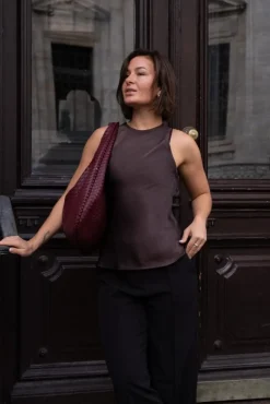 Celina Heavy Sateen Top 167209