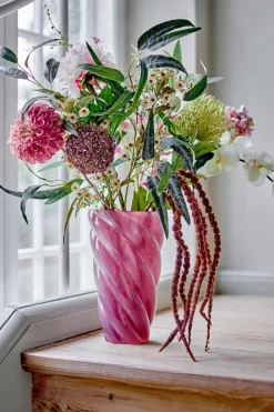 Chrysantemum Stilk, Rosa, Kunstige Blomster 82072031