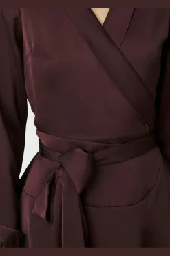 Colbie Heavy Sateen Dress 166483