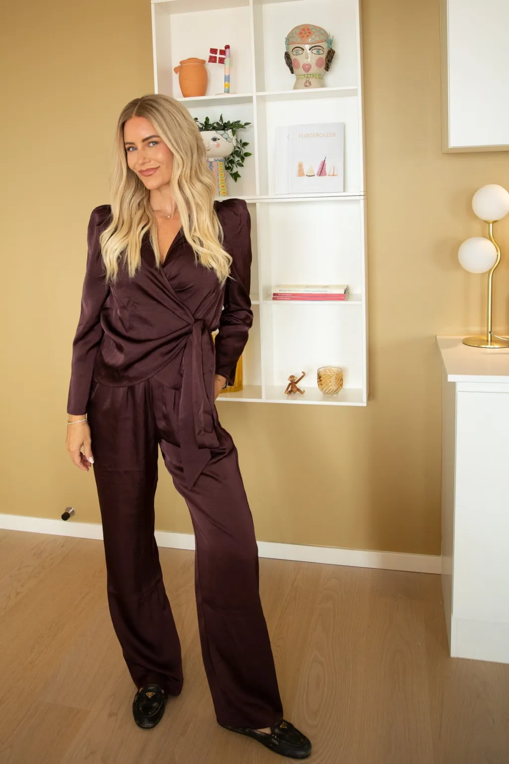 Comfy Pants Heavy Satin