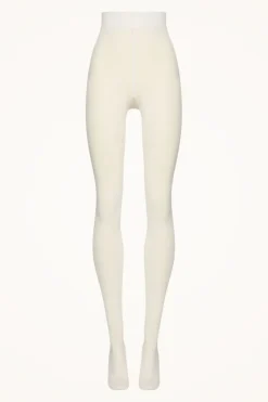 Cotton Rib Tights