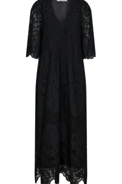 Curvey Lace Hem Dress HL10009