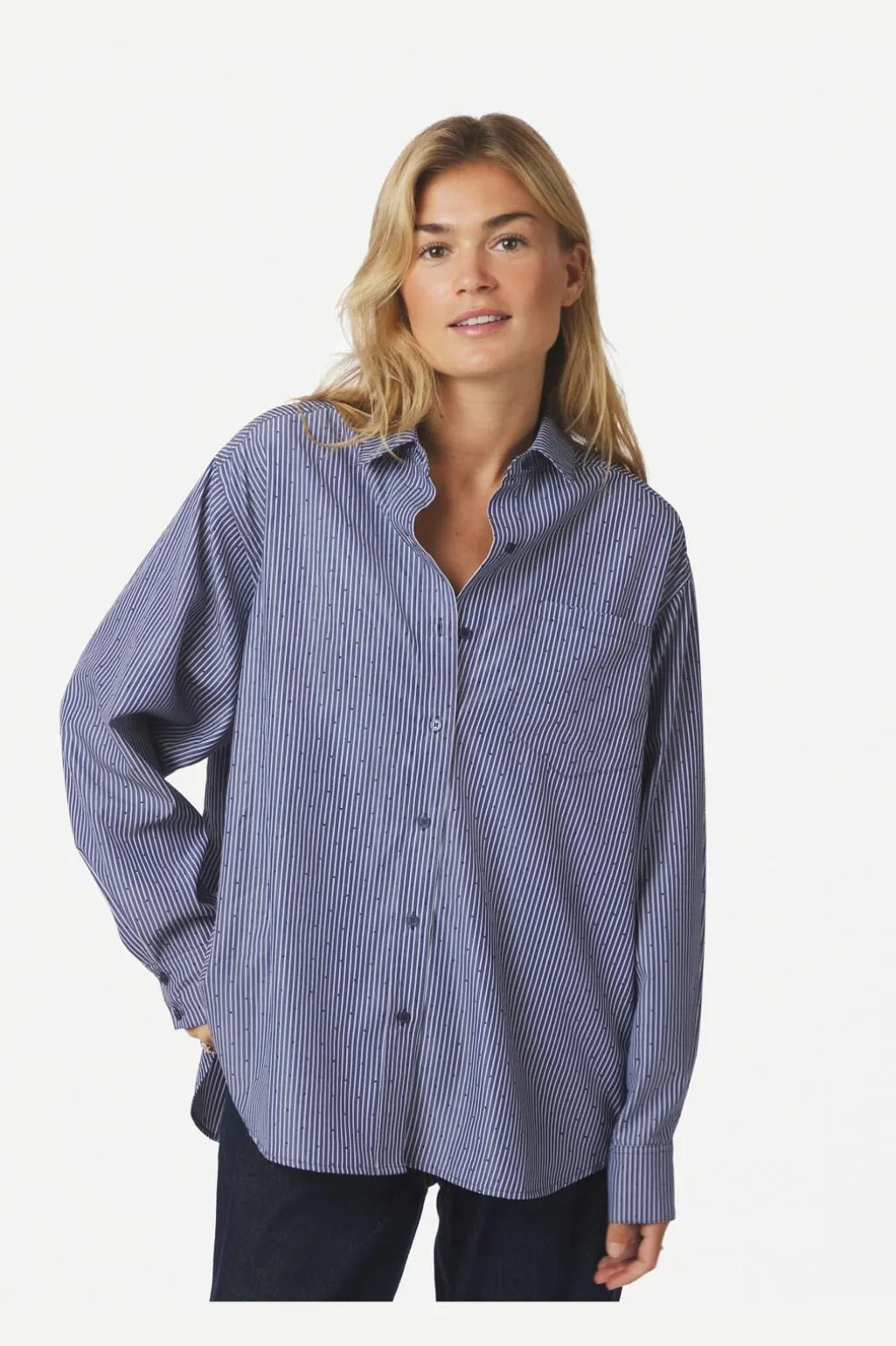 Dalma B Stripe Stone Shirt 164520