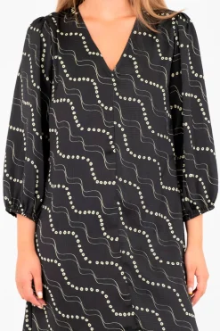 Delfina Flower Stripe Dress