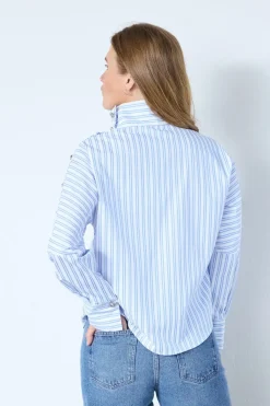 Devincc Asymcc Button Blouse 45019