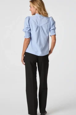 Diana B Stripe Stone Blouse 164327