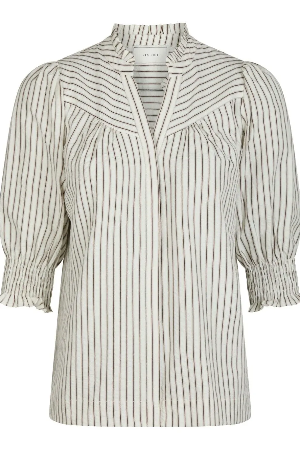 Diana Crepe Stripe Blouse 165203