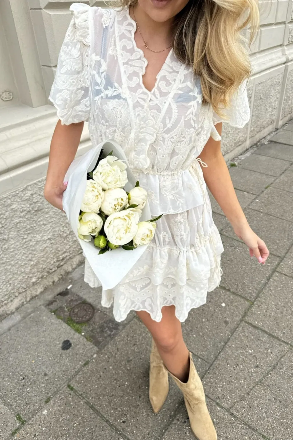 Ellinoric Lace Layer Dress