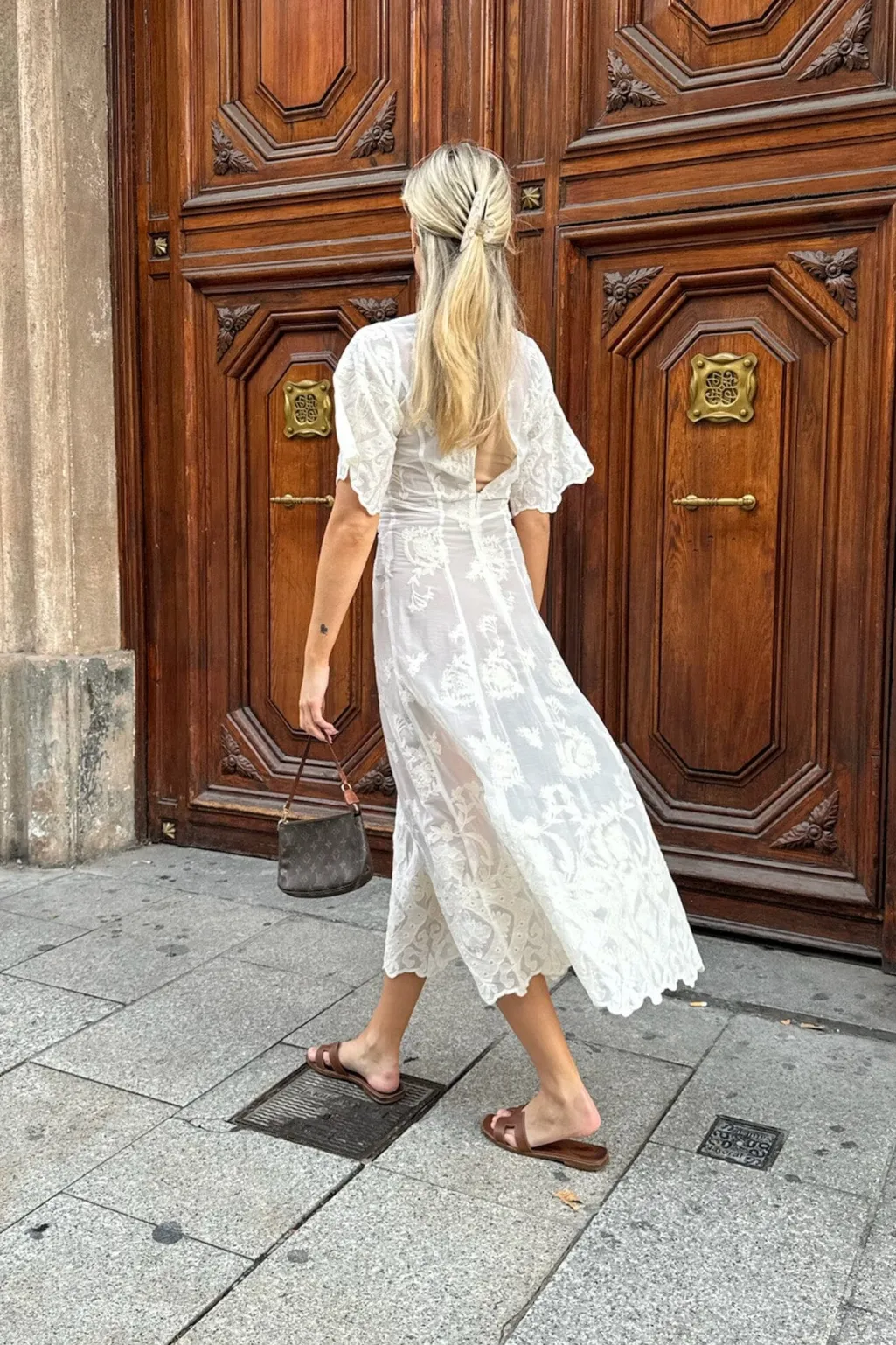 Ellinoric Lace Long Dress