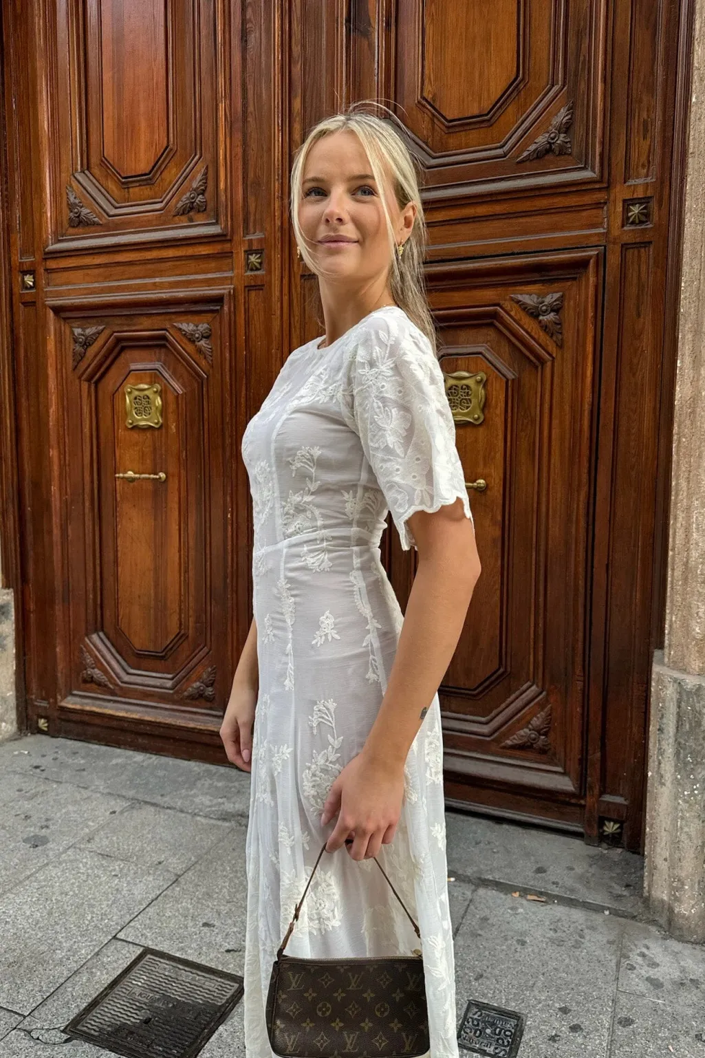 Ellinoric Lace Long Dress