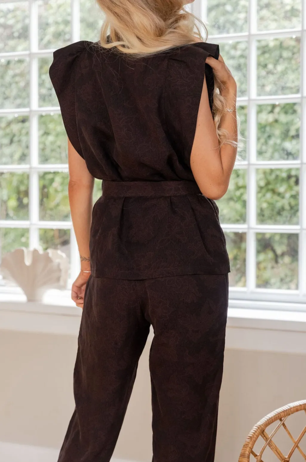 Emma Jacquard Vest 167095