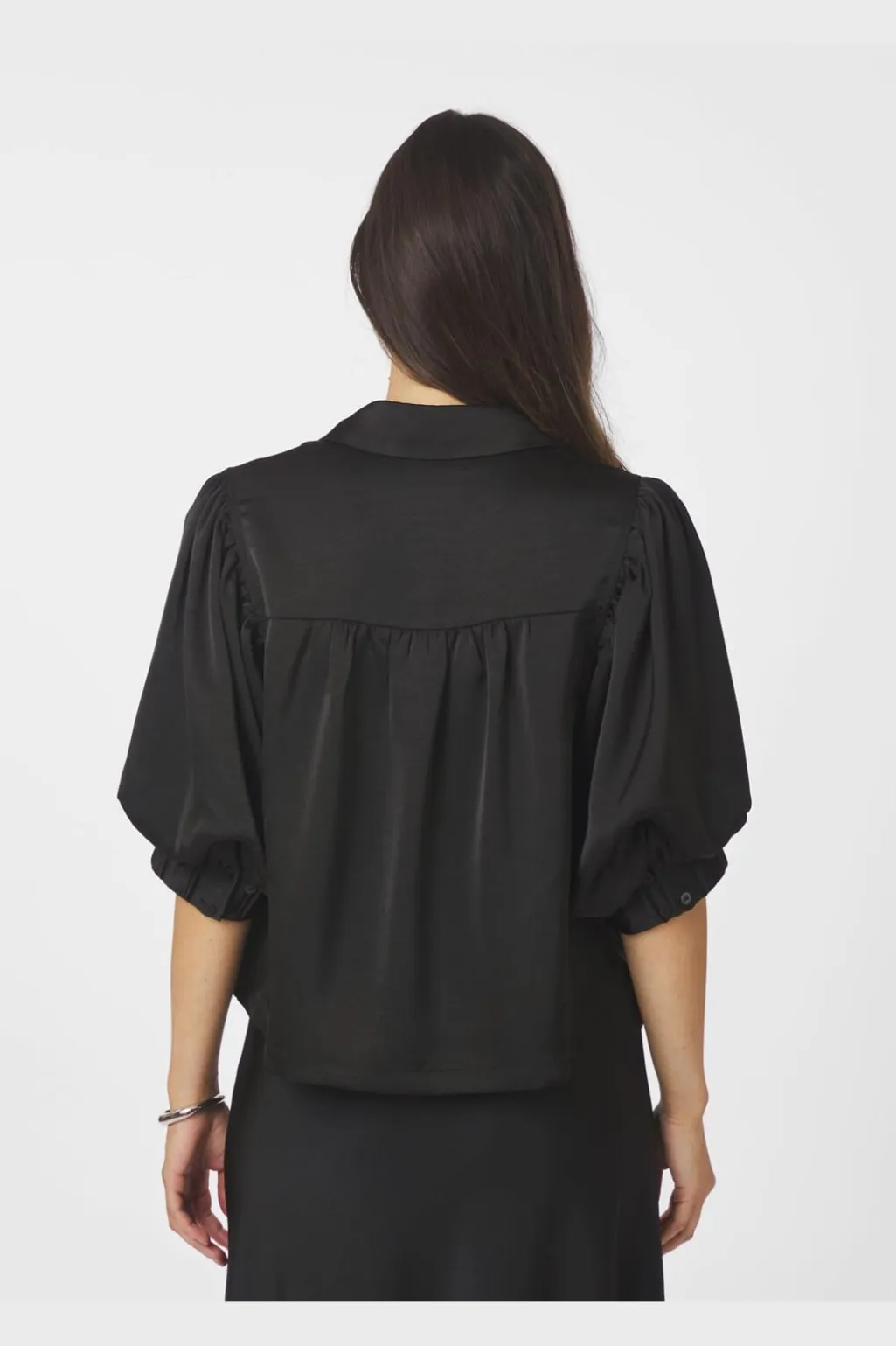 Etta Heavy Sateen Shirt 167036