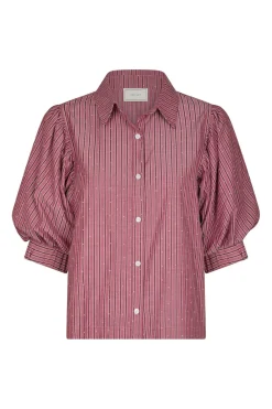 Etta Soft Stripe Stone Shirt 166416