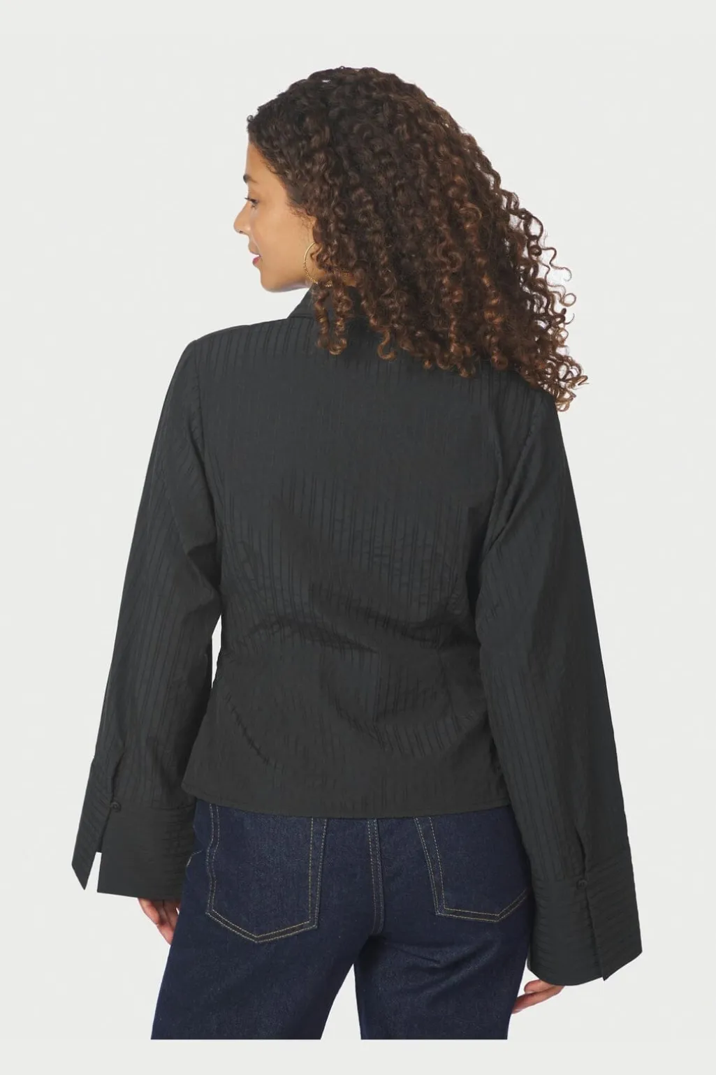 Fenli Tone Stripe Shirt 167434