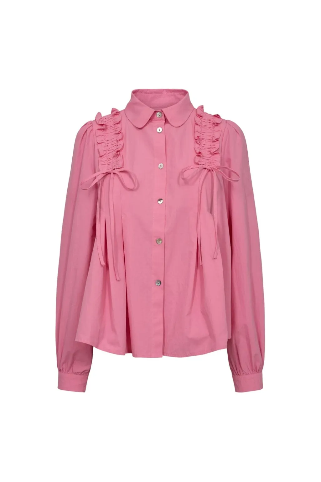 Fie Ls Frill Shirt 22308