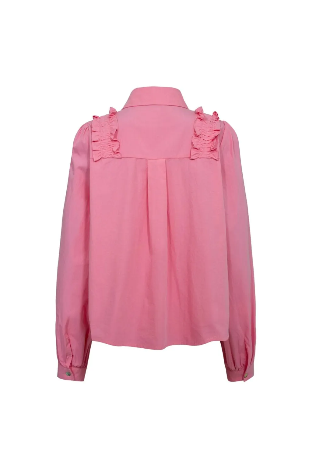 Fie Ls Frill Shirt 22308
