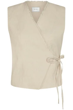 Filora Ramie Wrap Waistcoat 166243