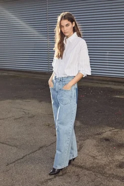 Flip Waist Pocket Jeans HL10179