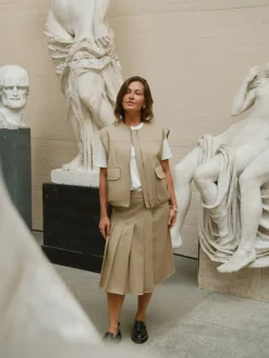 Flo Balloon Twill Vest 167190