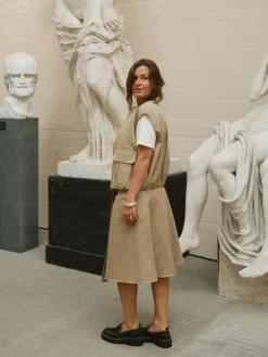 Flo Balloon Twill Vest 167190