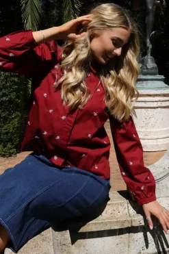 Flora Ls Blouse 21598