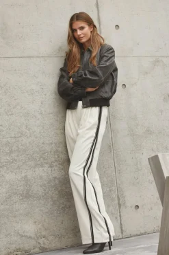 Floydcc Leather Bomber 40008