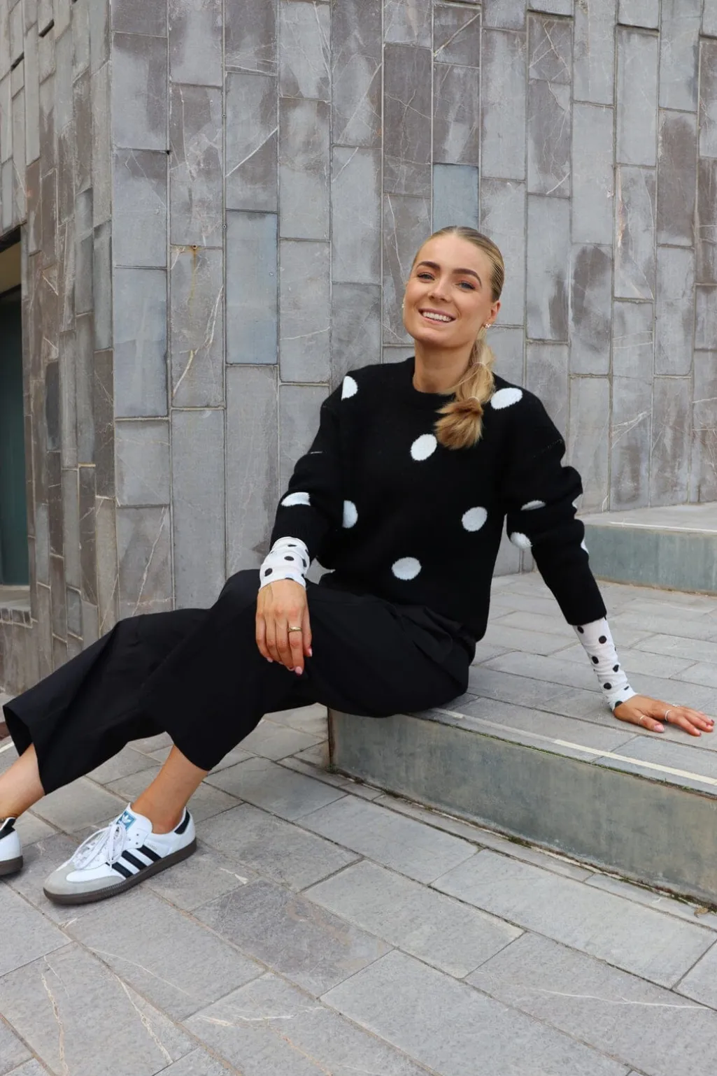 Fro Dot Pullover 22344