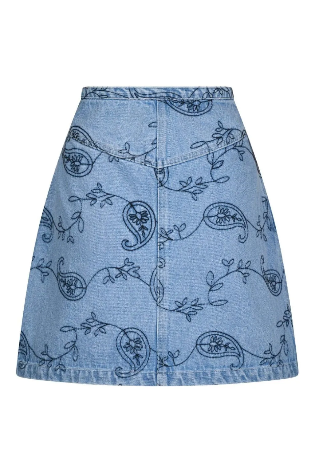 Gabani Embroidery Denim Skirt 165223