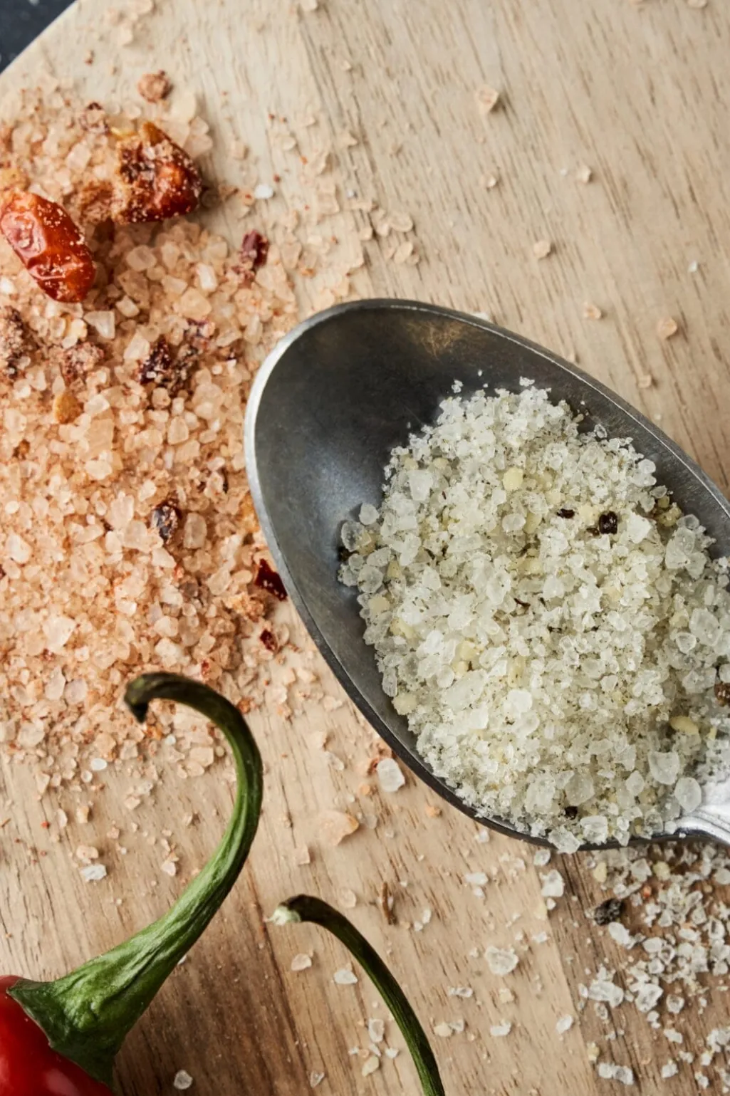 Gaveæske, Nicolas Vahé Parmesan & Basil salt & Chilli salt