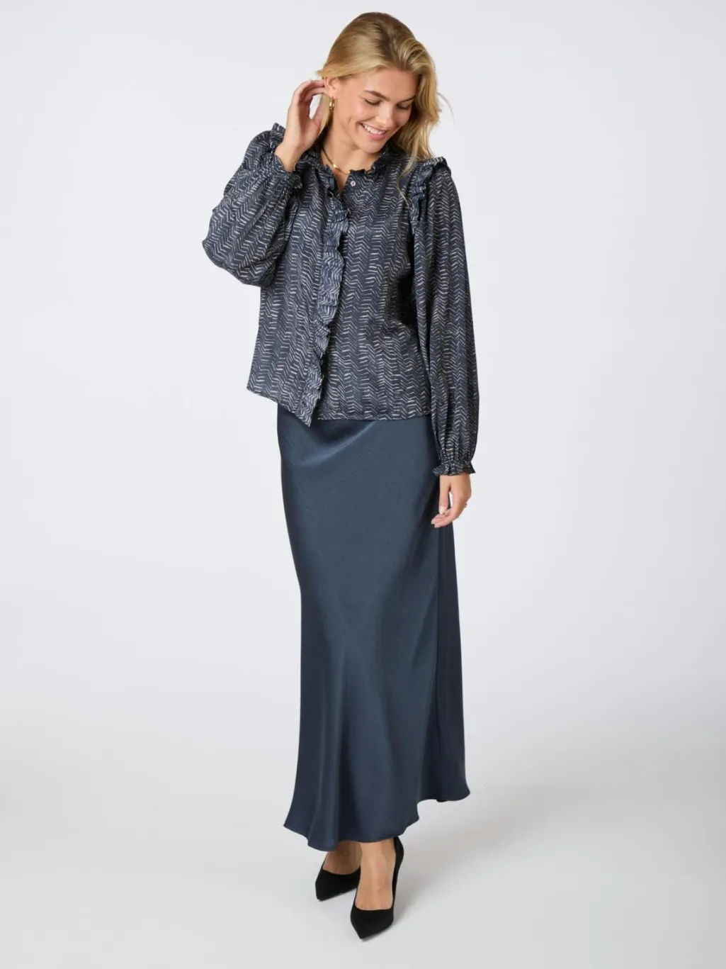 Gemmi Zigzag Duo Blouse