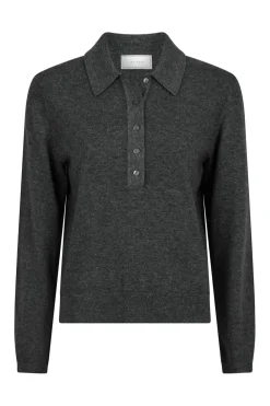 Genea Knit Polo Blouse 163891