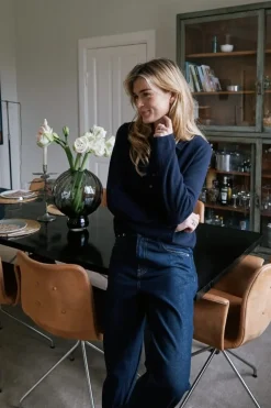 Genea Knit Polo Blouse 163891