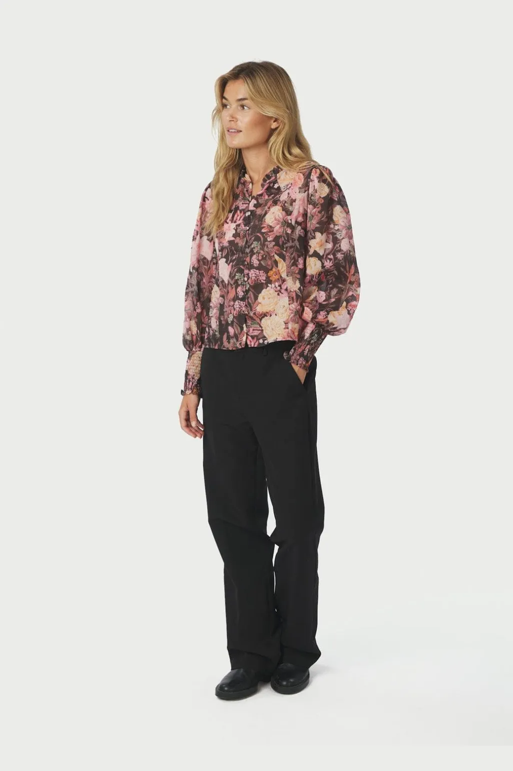 Gilda Big Flower Blouse 166925