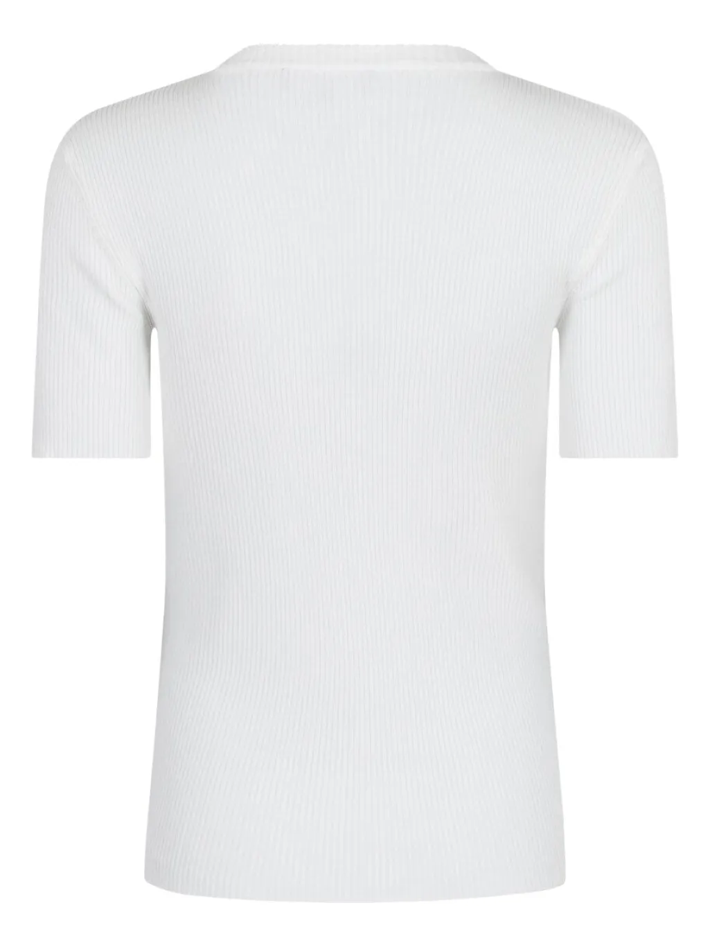 Gold Button Knit T-shirt