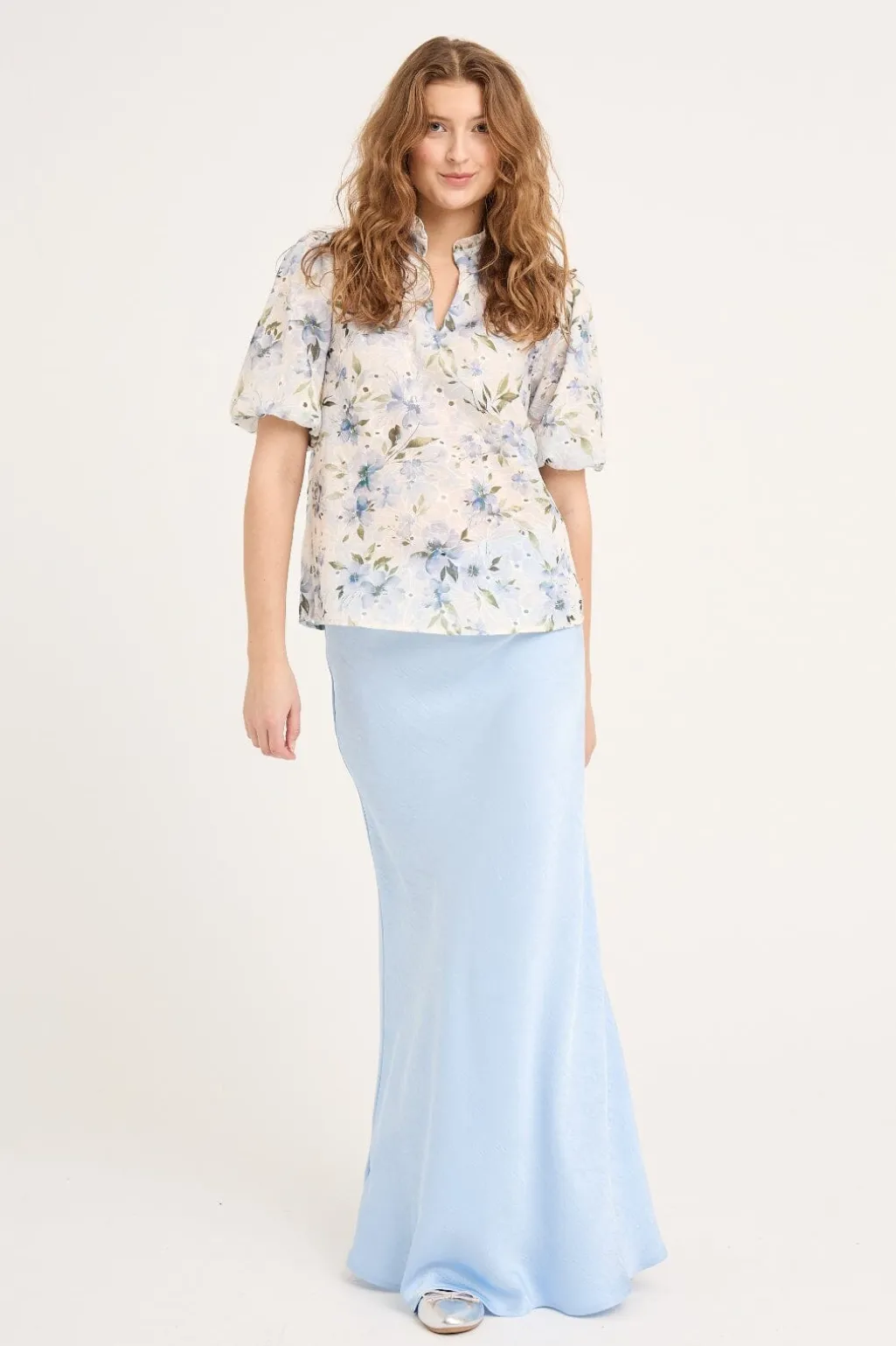 Grete S/S Blouse AV6057