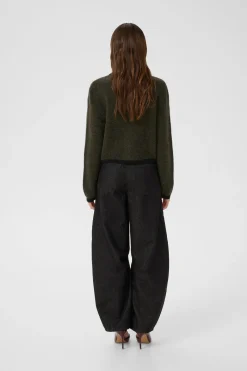 Gzalpha Ls Contrast Cardigan 10910459