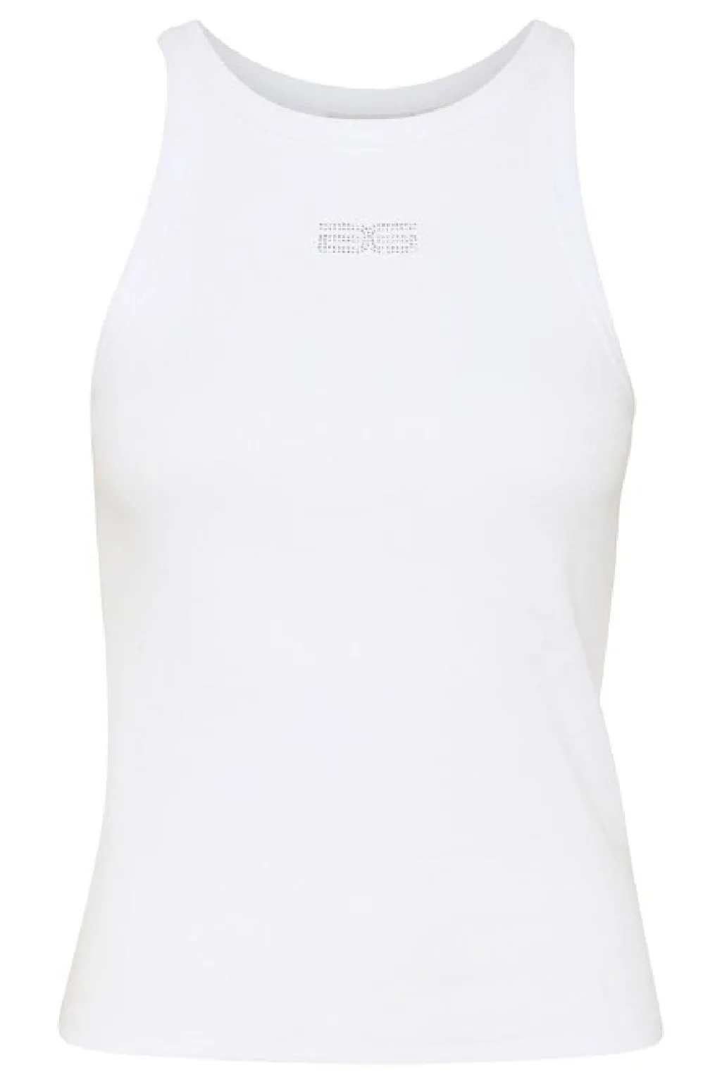 Gzdrew Rhinestone Logo Tank