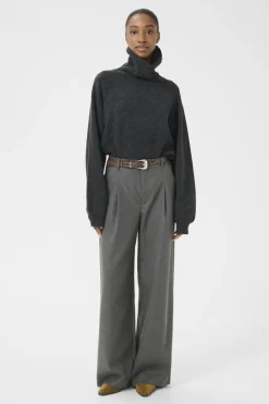 Gzpaula Melange Wide Pants 10910494