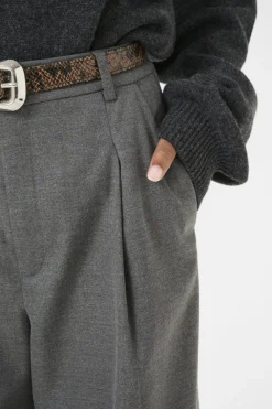 Gzpaula Melange Wide Pants 10910494