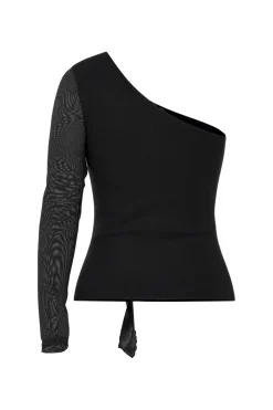 Hdpatricia Mesh One-Shoulder Top 32000162