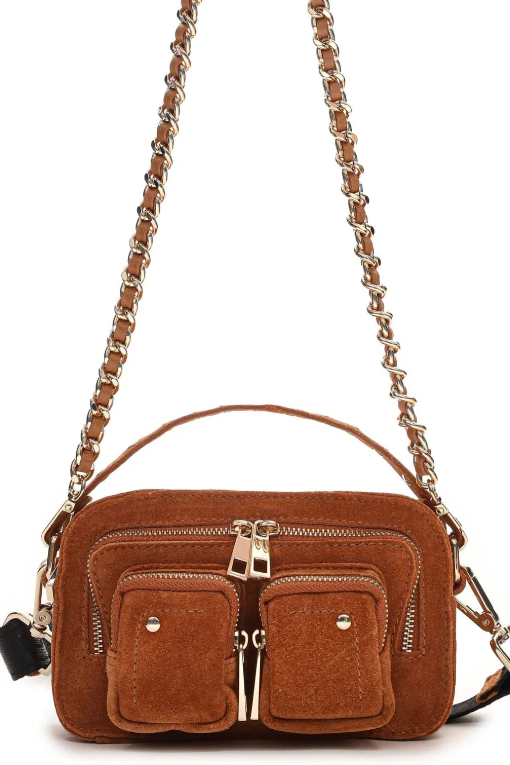 Helena Chain Suede W. Gold 71448456