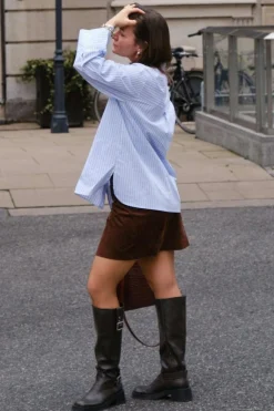 Hemie Imitated Suede Skirt 165112