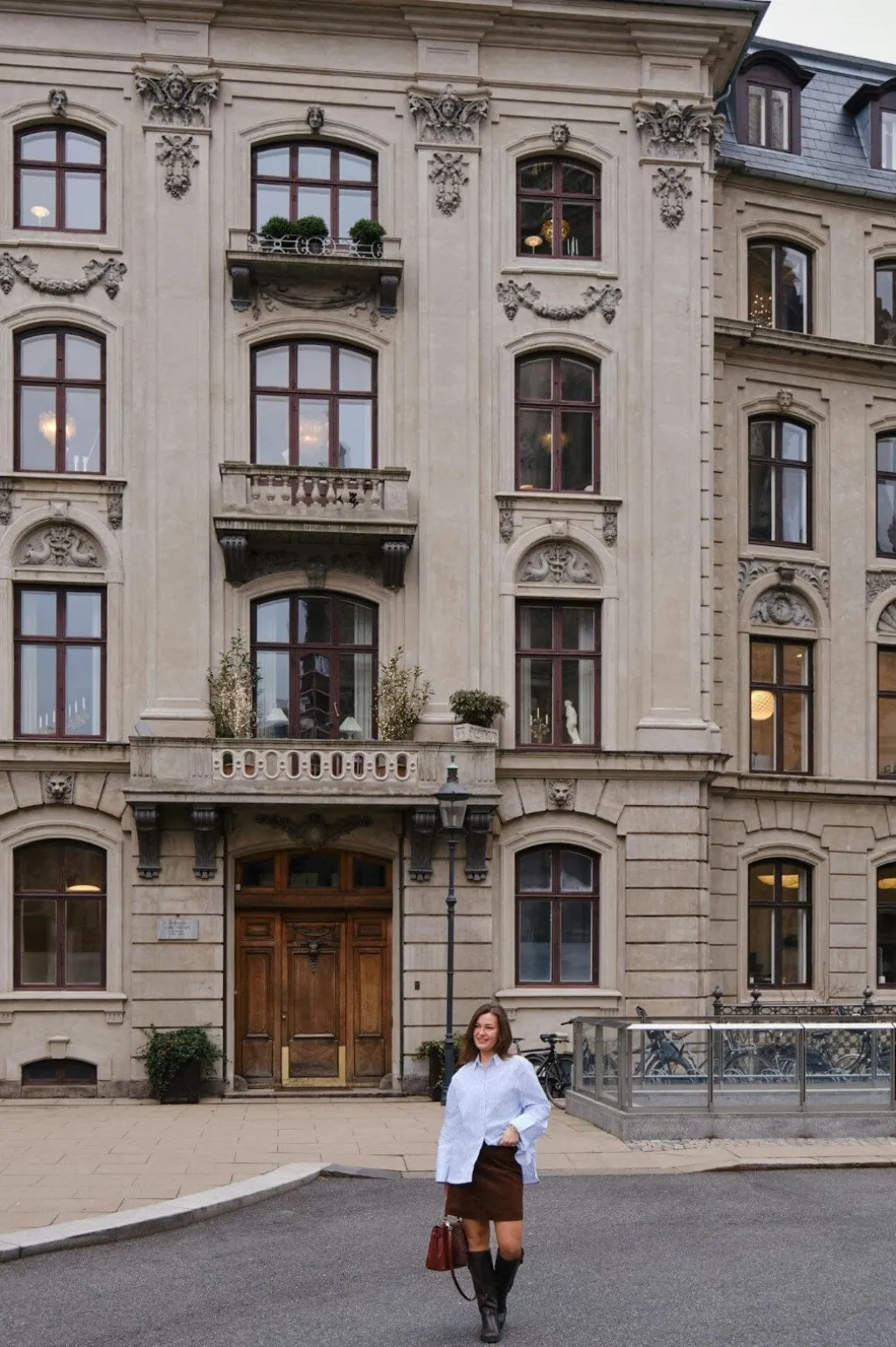 Hemie Imitated Suede Skirt 165112