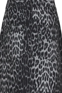 Henrietta Leopard Skirt