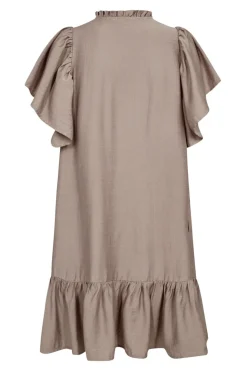 Heracc Crop Ss Frill Dress 36479