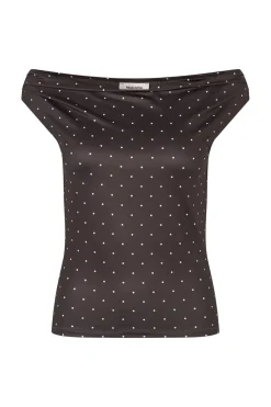 Himamd Print Off-Shoulder Top 59321