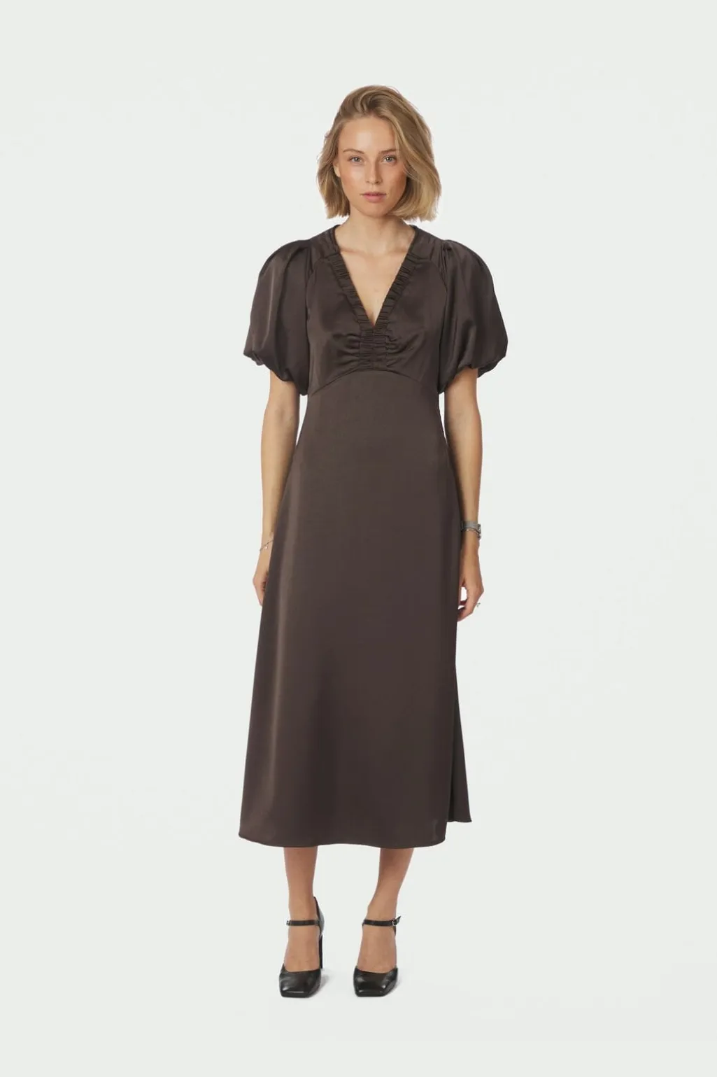 Illana Heavy Sateen Dress 162521