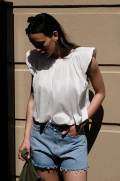 Ivania Poplin Top 165507