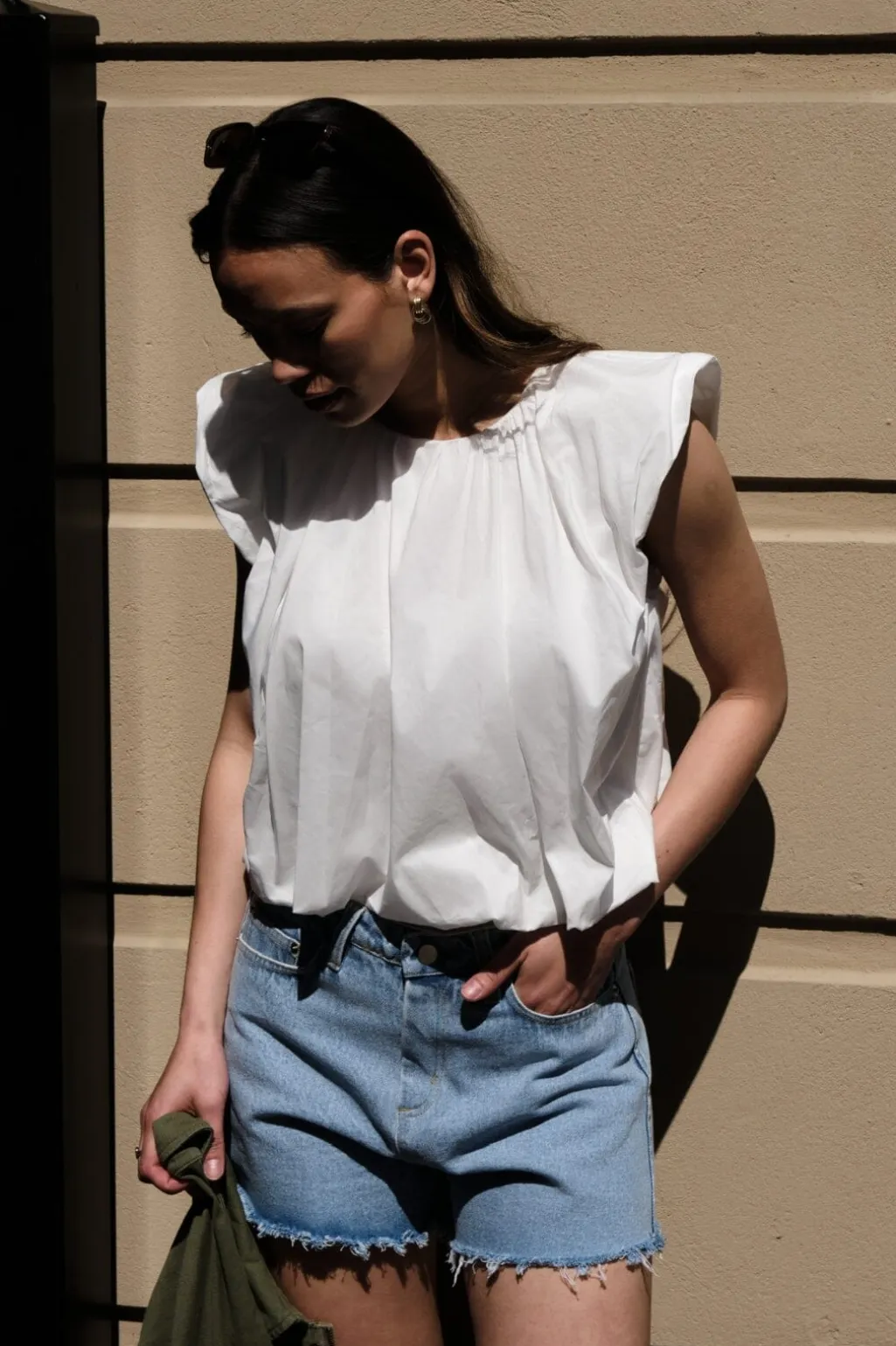 Ivania Poplin Top 165507