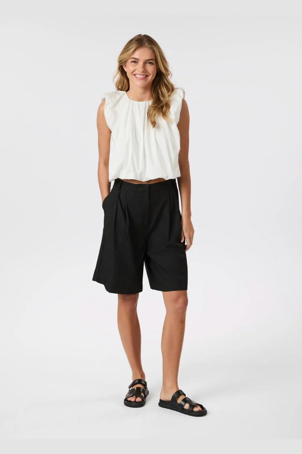 Ivania Poplin Top 165507